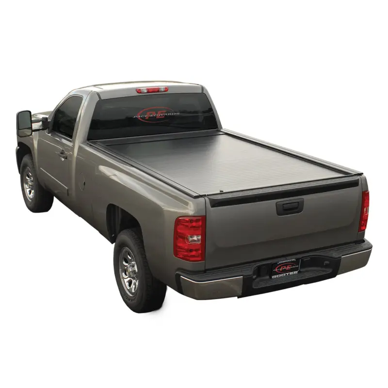 Pace Edwards M-Fmd77A01 Jackrabbit Full-Metal Tonneau Cover – Hard-Folding Truck Bed Cover 1