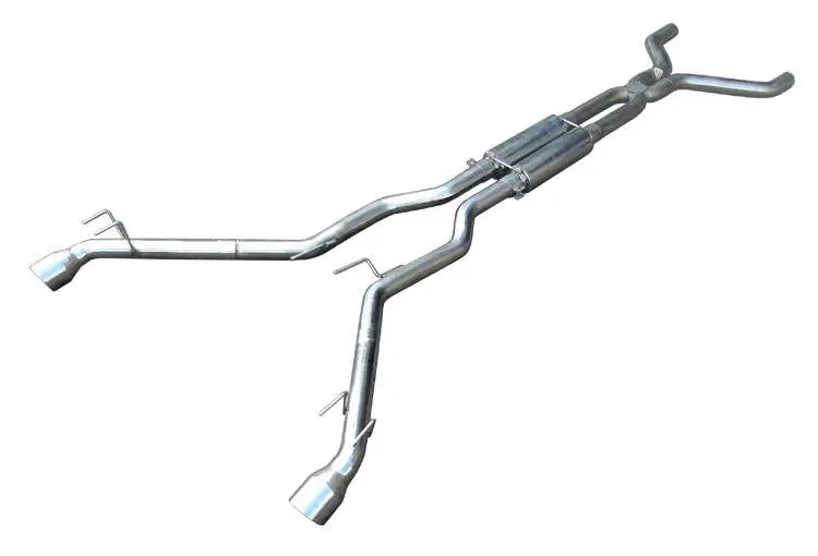 Pypes Sgf50K Cat-Back Exhaust System For 2010–2014 Camaro V8 – Dual Exit, 2.5", 409 Stainless Steel 1