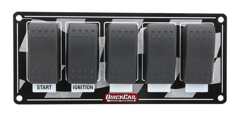 Quickcar Racing 52-165 Ignition Control Panel With Rocker Switches 1