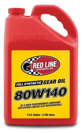 Red Line 80W-140 Synthetic Gear Oil – Gl-5 Rated Differential Fluid, 1-Gallon Container 1