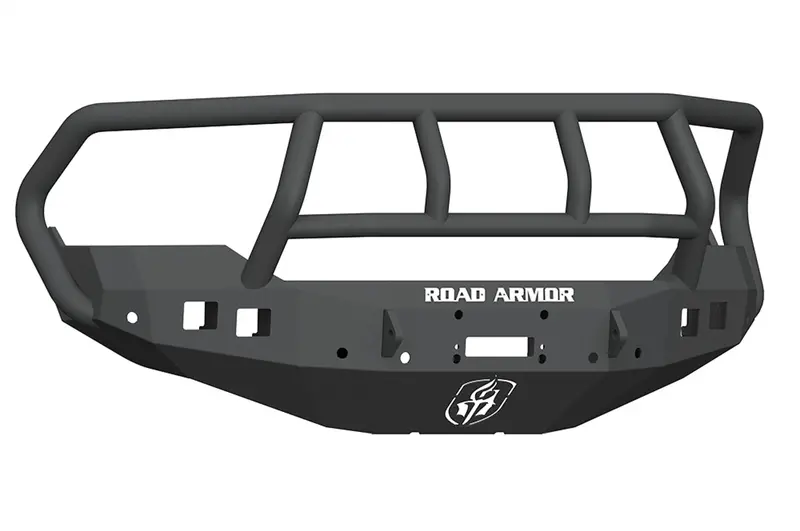 Road Armor Stealth Front Winch Bumper – Titan Ii Guard Protection, Satin Black Finish 1