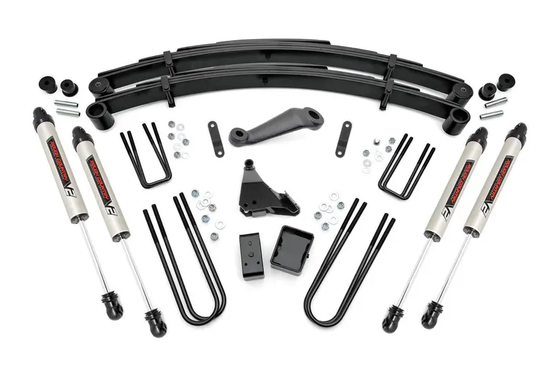 Rough Country 49670 6-Inch Suspension Lift Kit With V2 Shocks For 1999–2004 Super Duty F-250/F-350 1