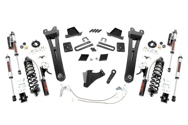 Rough Country 6-Inch Diesel Lift Kit – Radius Arm Design With Vertex Coilovers For 2015–2016 Ford Super Duty 1