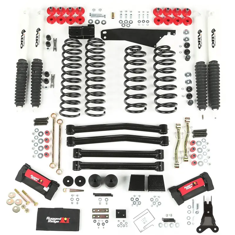 Rugged Ridge 18415.60 Suspension Lift Kit – Full-System Upgrade For Enhanced Ground Clearance 1