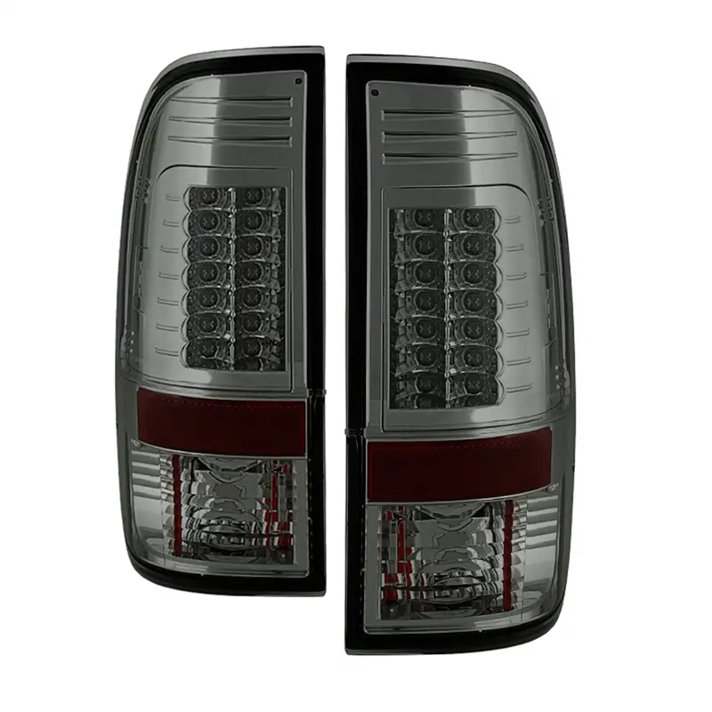 Spyder Auto Led Tail Light Pair – Smoke Lens, Compatible With Oem Bulbs (Version 2, Model 5029201) 1