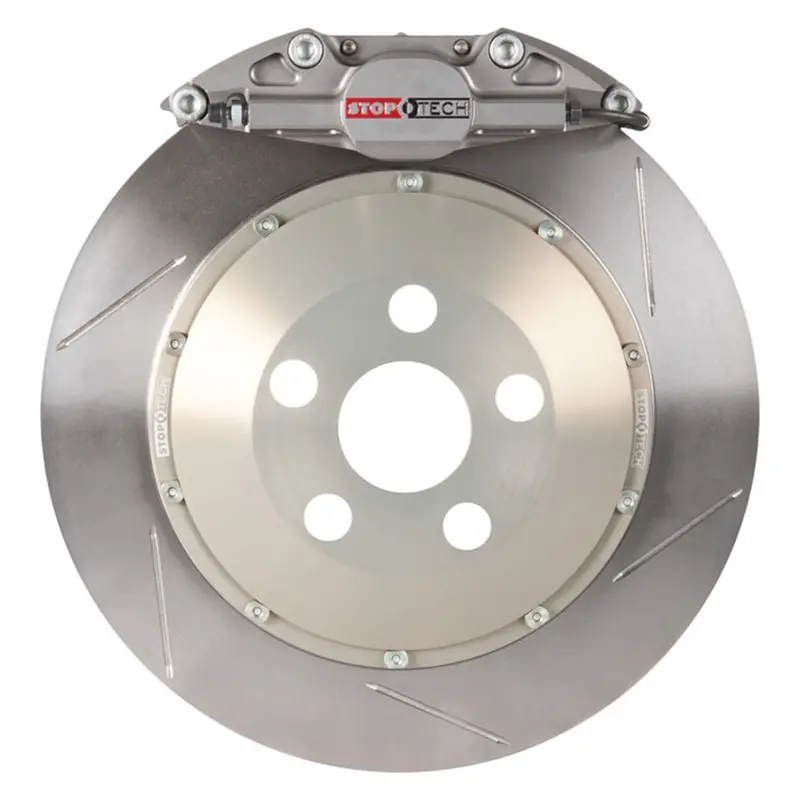 Stoptech Trophy Sport Big Brake Kit – Rear Two-Piece Drilled Rotors 1