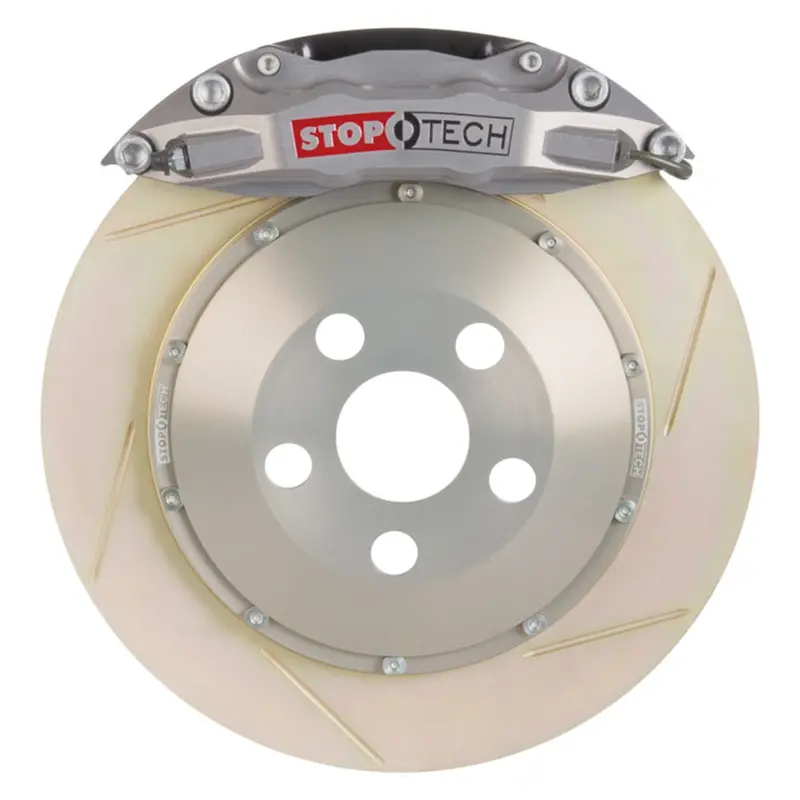 Stoptech Trophy Sport Front Big Brake Kit – Two-Piece Rotors With High-Performance Calipers 1