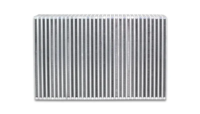 Vibrant Performance 12855 Vertical-Flow Aluminum Intercooler – 18" W × 6" H × 3.5" Thick 1